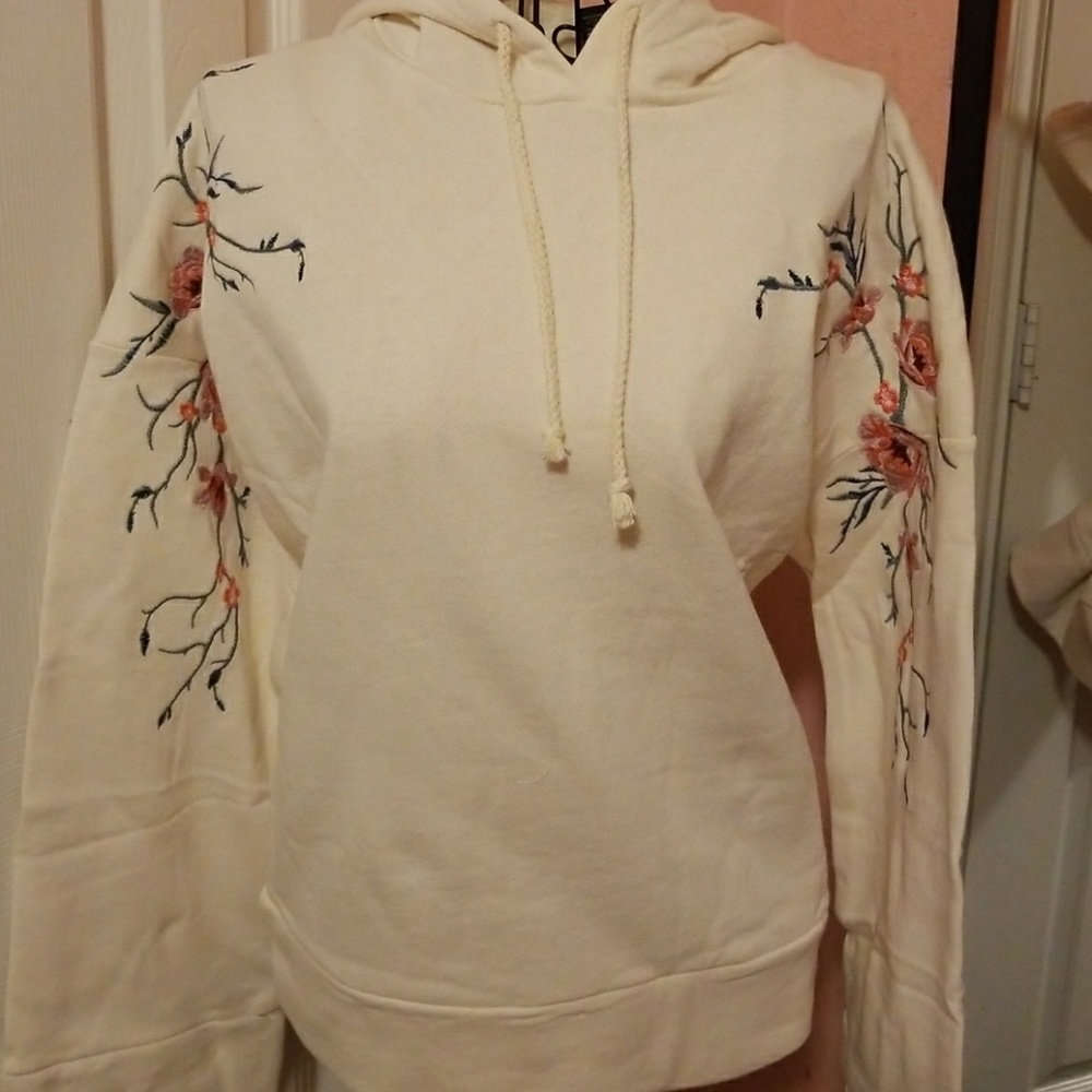 Embroidered hoodie